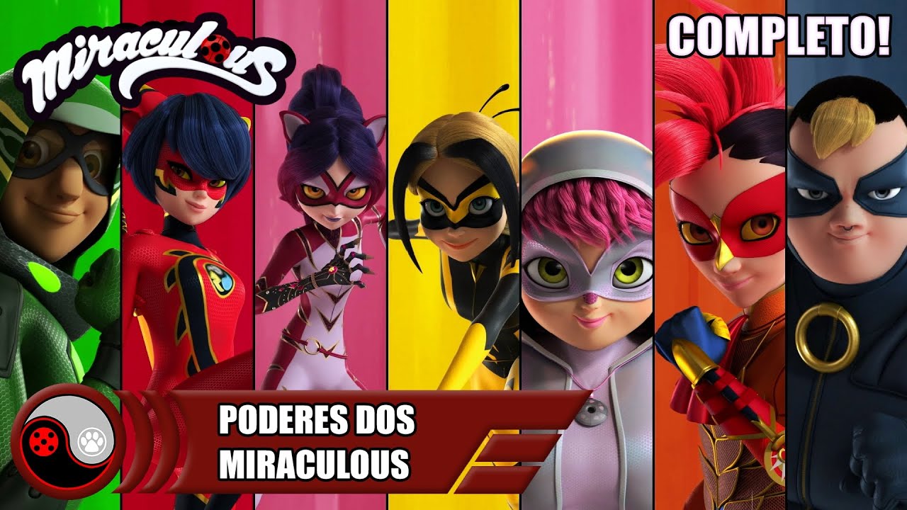 Poderes de TODOS os MIRACULOUS
