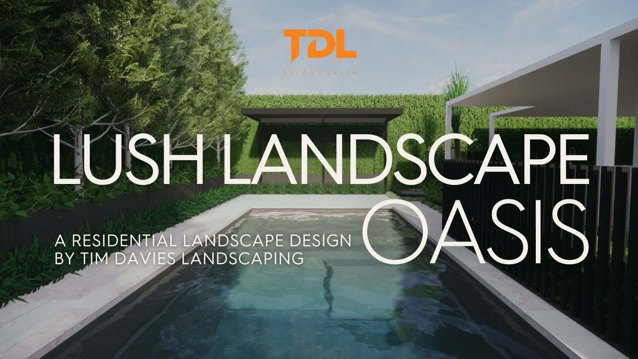 Experience the Vision: Lush Landscape Design Render | Tim Davies Landscaping