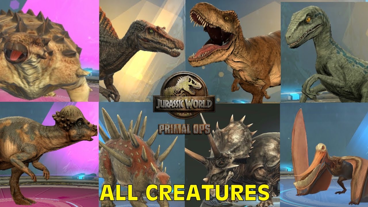 Jurassic World Primal OPS - All Creatures