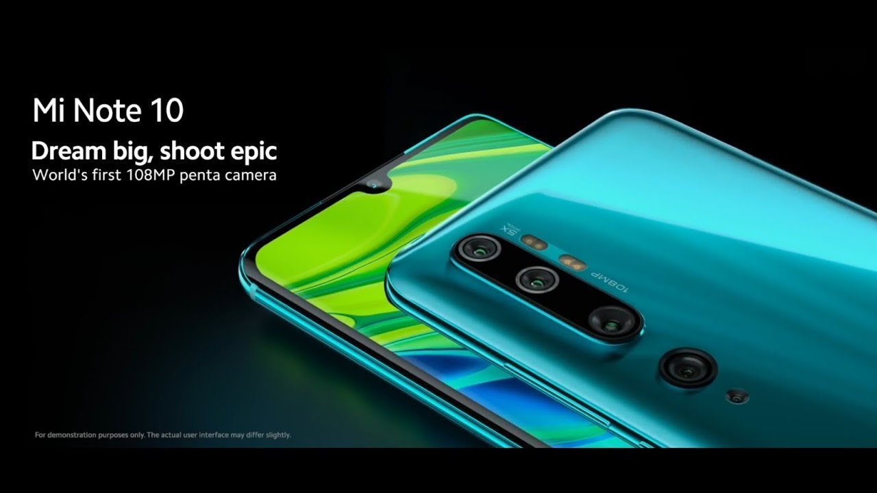 Xiaomi Mi Note 10 Official Promo trailer - 108 Megapixel Madness. 5 Cameras 【Known Mobile】