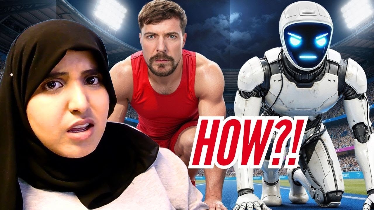 I Wasn’t Expecting That Ending… MrBeast Robot vs Fastest Man