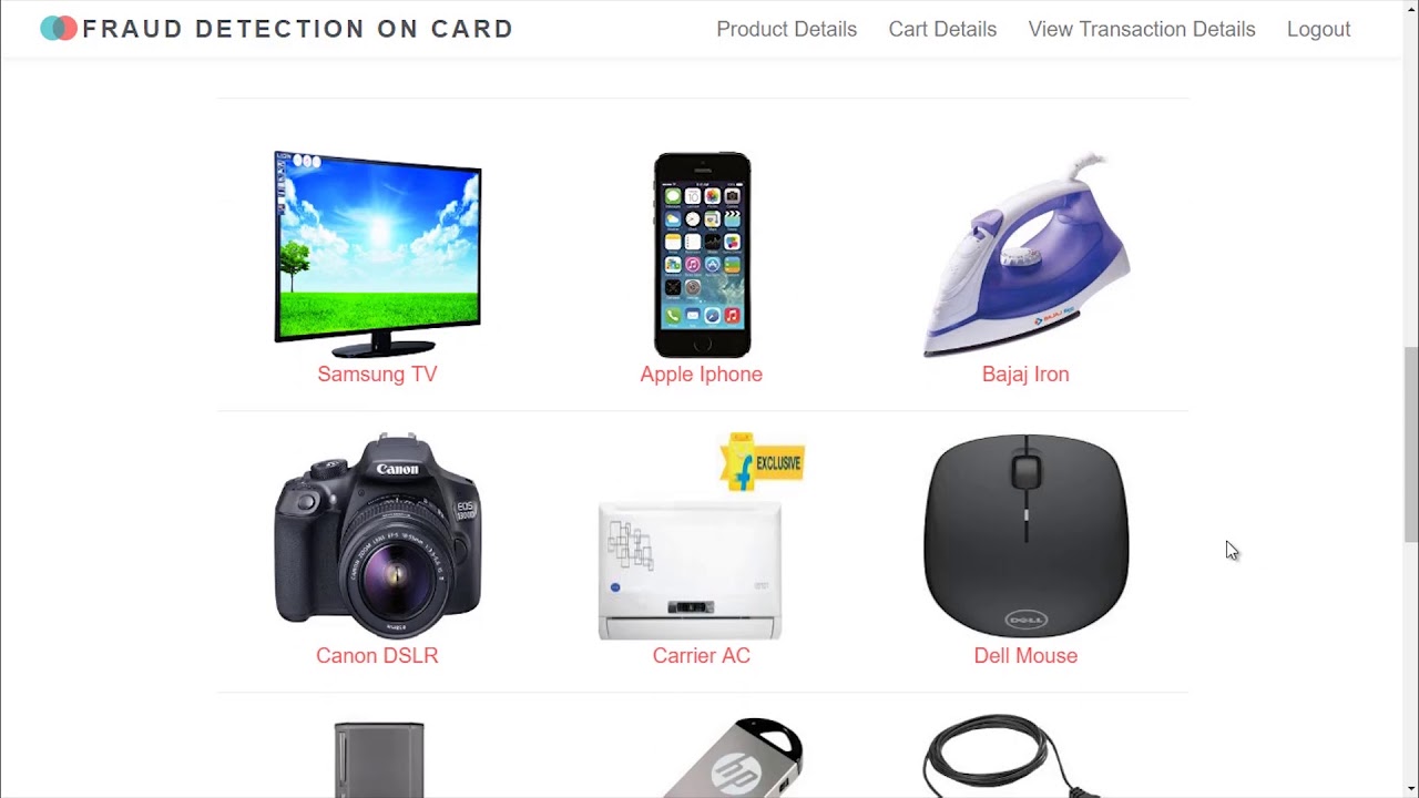Online Transaction Fraud Detection using Backlogging on E Commerce Website