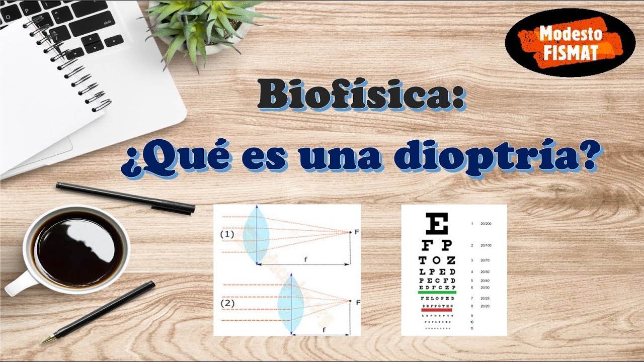 Biofísica: ¿Qué es una dioptría?