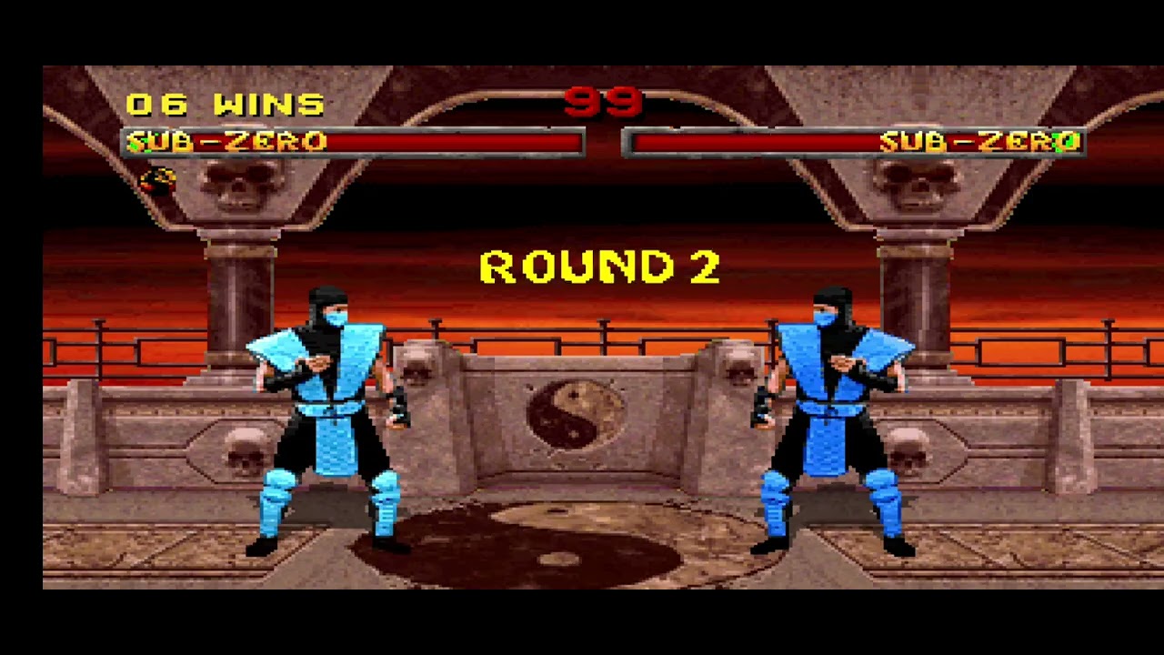 MORTAL KOMBAT II - PS1 JAPAN (ARTFUL SCALING) SHORT PLAY