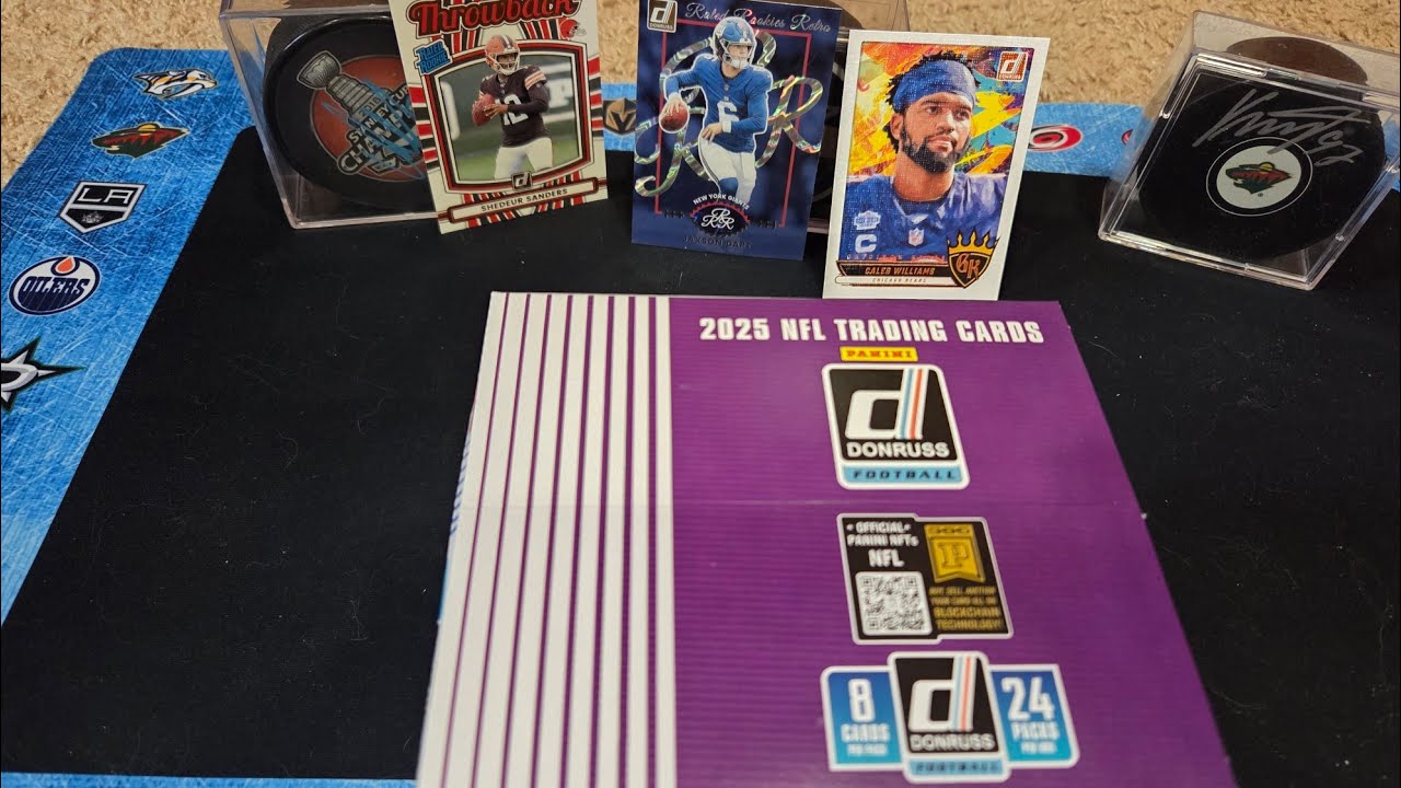2025 Donruss Football Retail Box, часть 2
