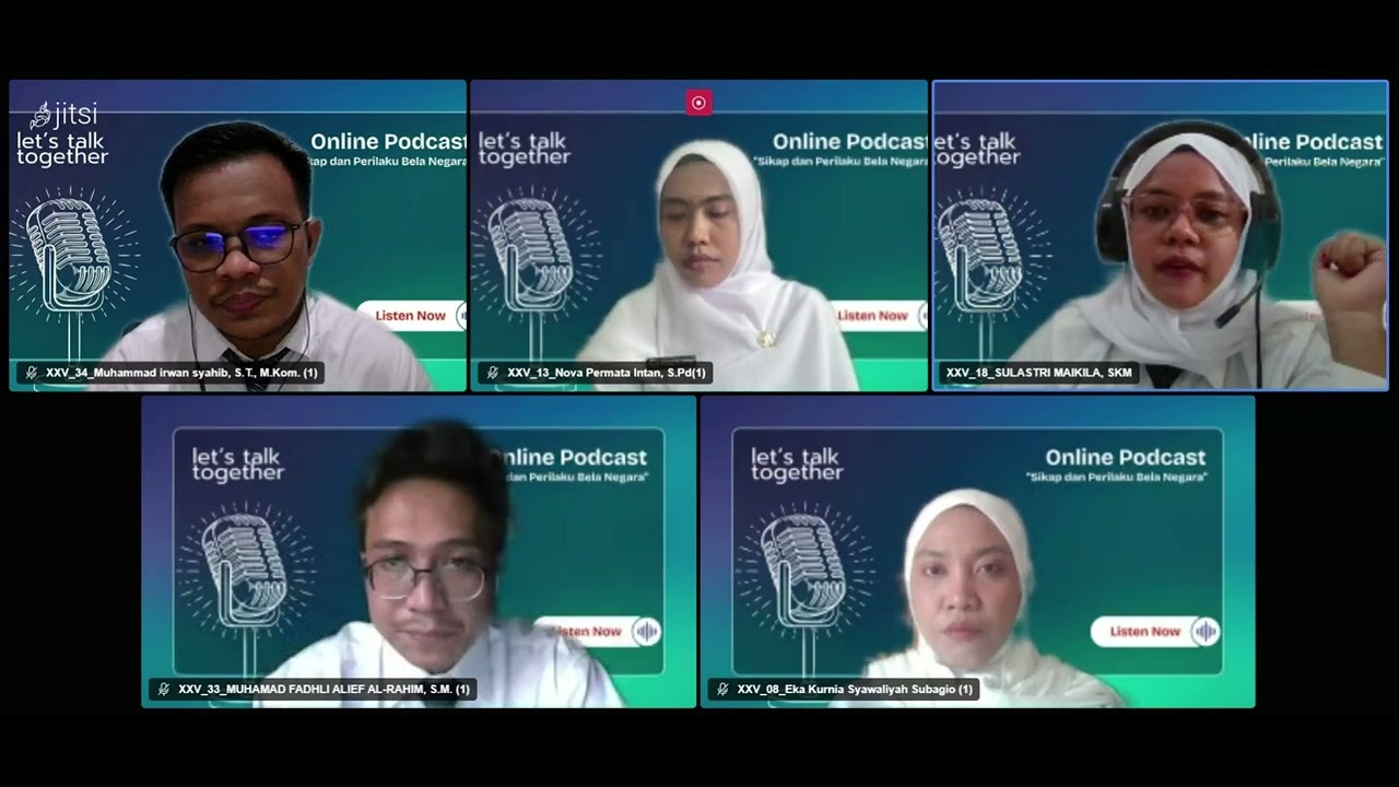 Tugas Video Podcast Dialog Kebangsaan Angkatan XXV Kelompok 1.b LATSAR CPNS 2026