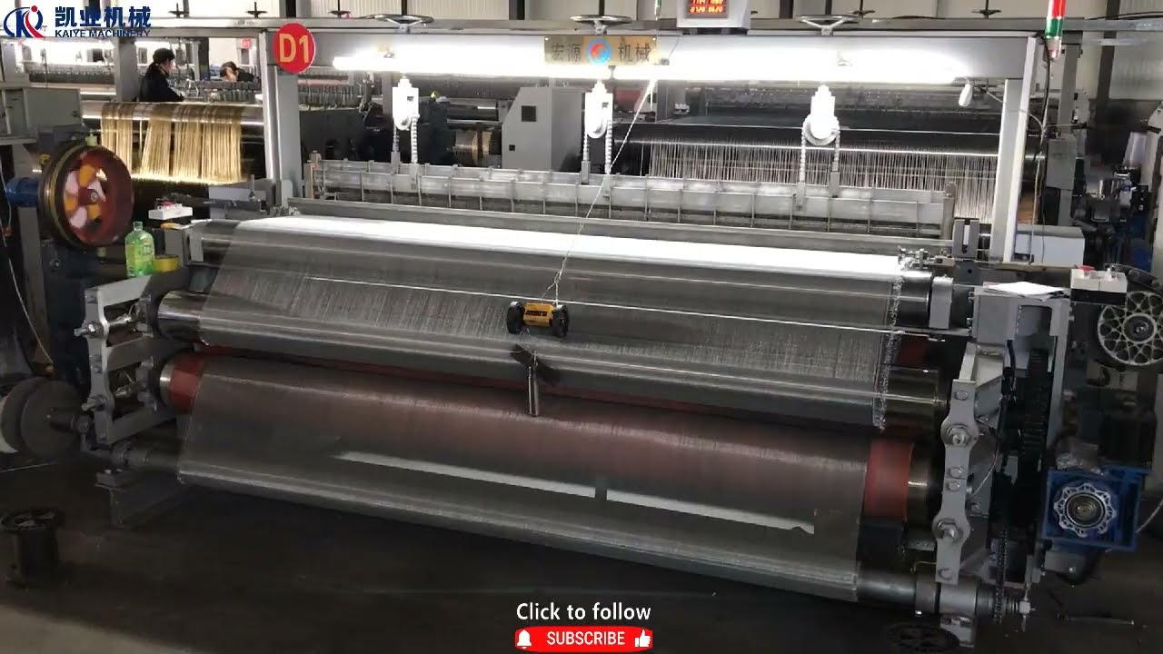 Máquina de tejer con malla de alambre de acero inoxidable/Stainless Wire Mesh Loom Weaving Machine