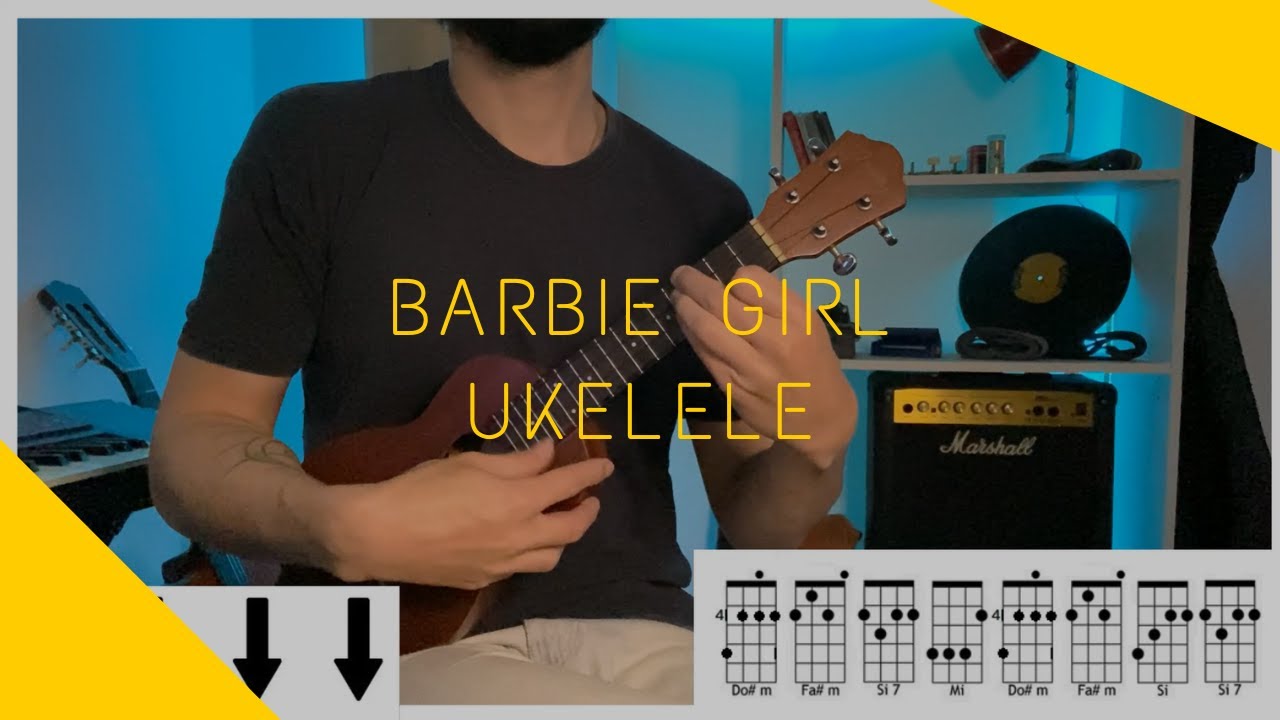 UKELELE | Barbie girl - Aqua (tutorial/cover ukelele) Martin Lopez