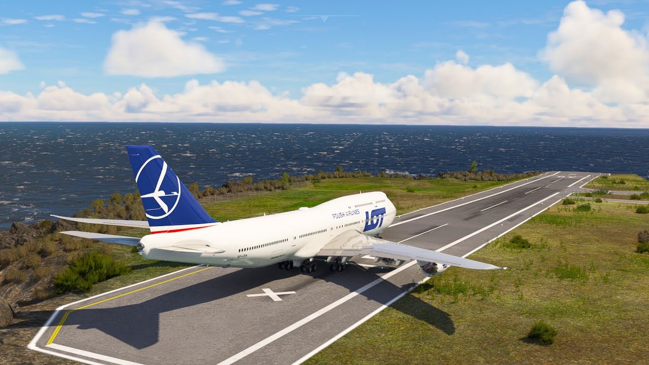 Unbelievable! Heavy Boeing 747 vs Extreme Short Runway