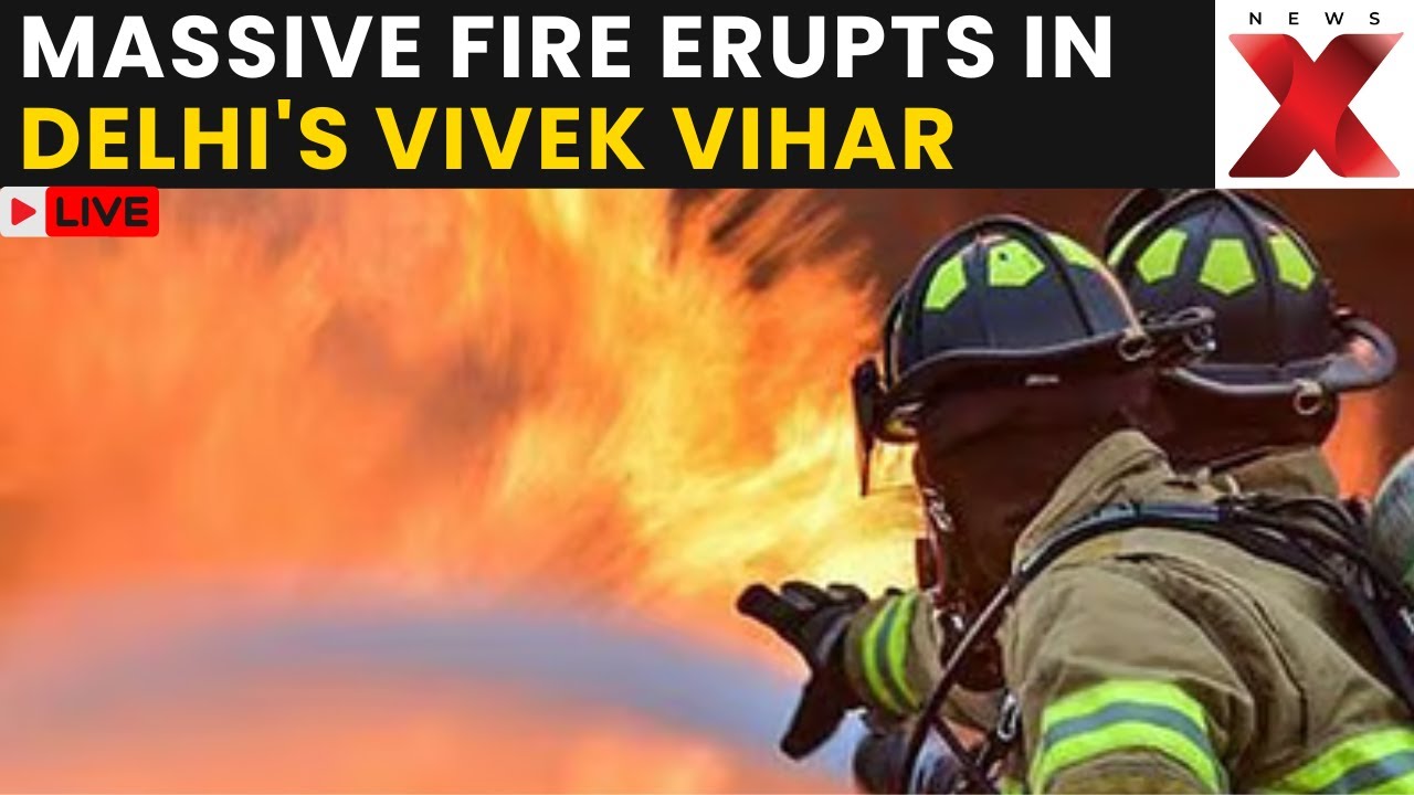 Delhi Fire LIVE: Fire Breaks Out in Vivek Vihar Building, Several Rescued, Some Still Missing
