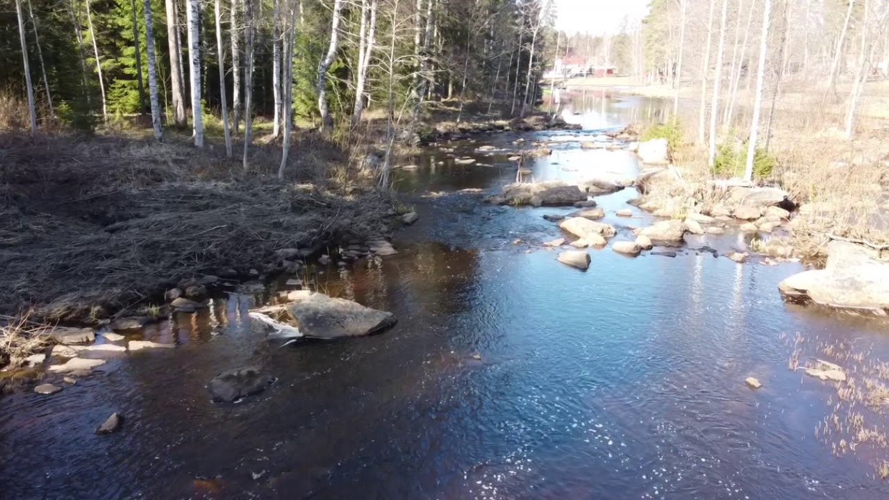 Eka Drone-video Törnävältä 11.4.2020