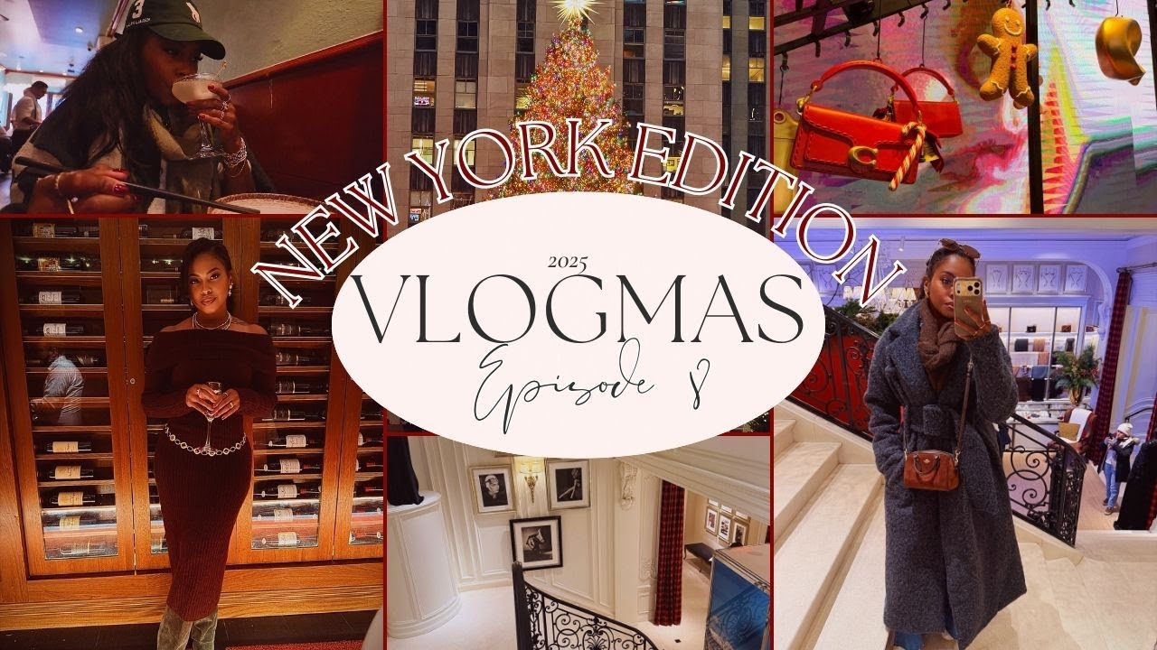 VLOGMAS В НЬЮ-ЙОРКЕ || Прогулка по улицам Нью-Йорка, Ralph Lauren, Coach на 5-й авеню и многое др...