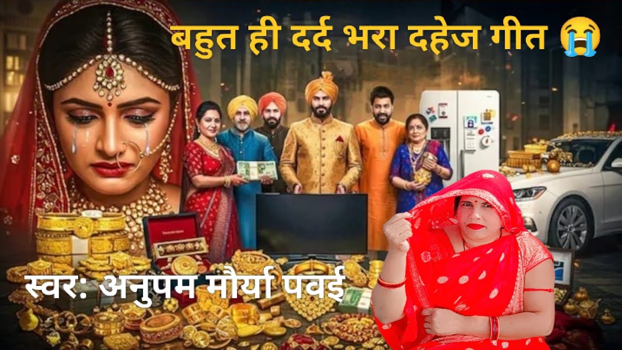 😭दहेज गीत 😭||एक बेटी अपने पापा से क्या गुहार लगाई 