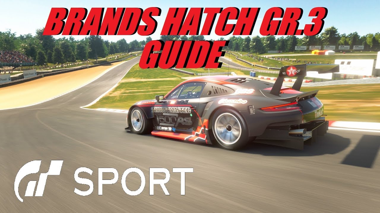 GT Sport Brands Hatch GR.3 Guide Daily Race B & FIA Nations