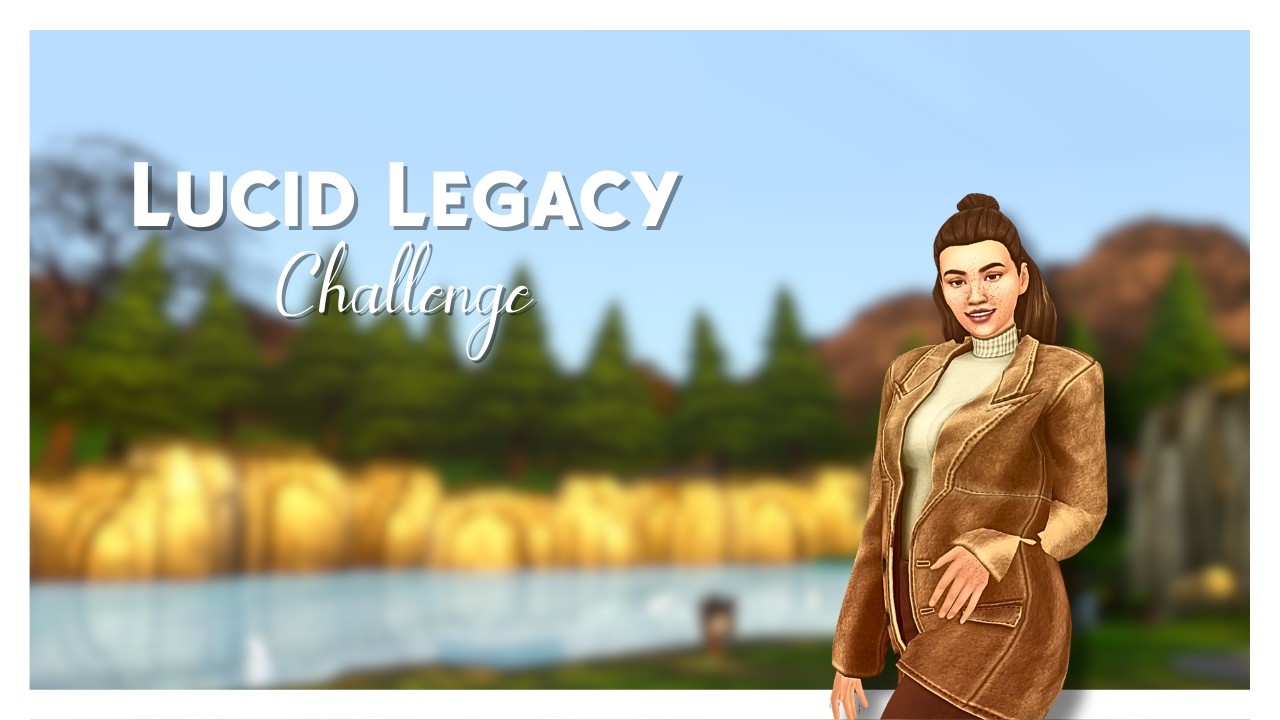 She's got a rundown house and a plethora of dreams | The Sims 4 Lucid Legacy Challenge
