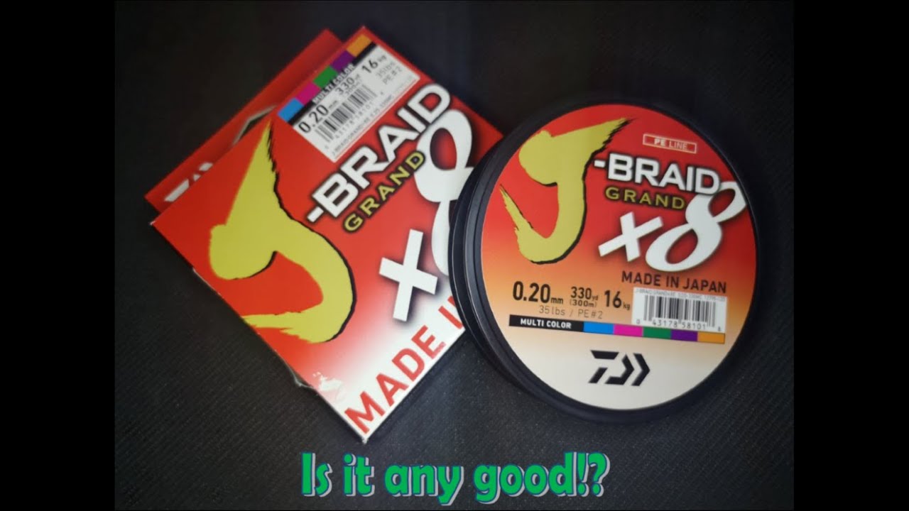 Daiwa J Braid Grand Review