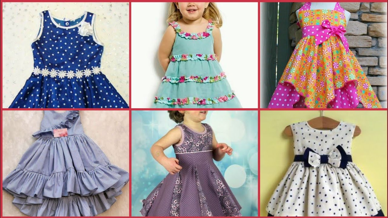Umbrella Stylish Frocks Designs For Girls
