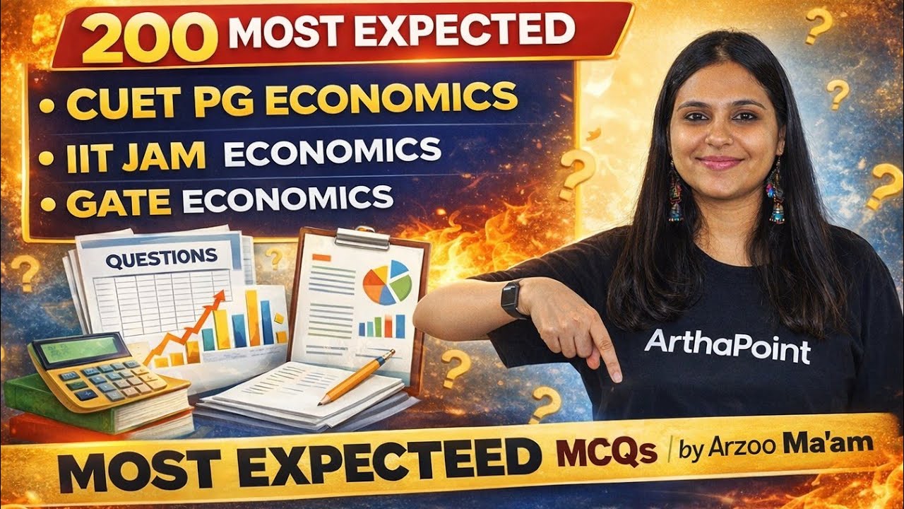 CUET PG Economics 2026 MOST EXPECTED MCQS | CUET PG ECONOMICS PREPARATION | CUET PG ECONOMICS 2026