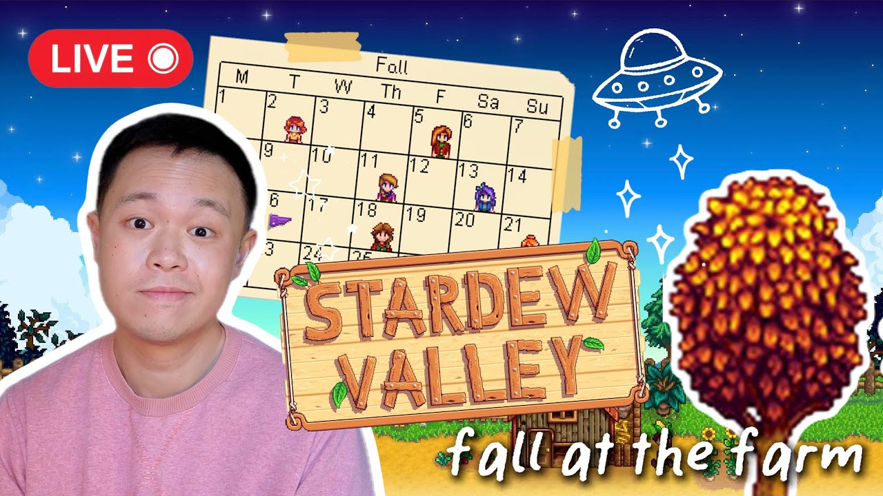 🍂 FALL 🍂 at the farm | my favorite season in Stardew Valley 🌻