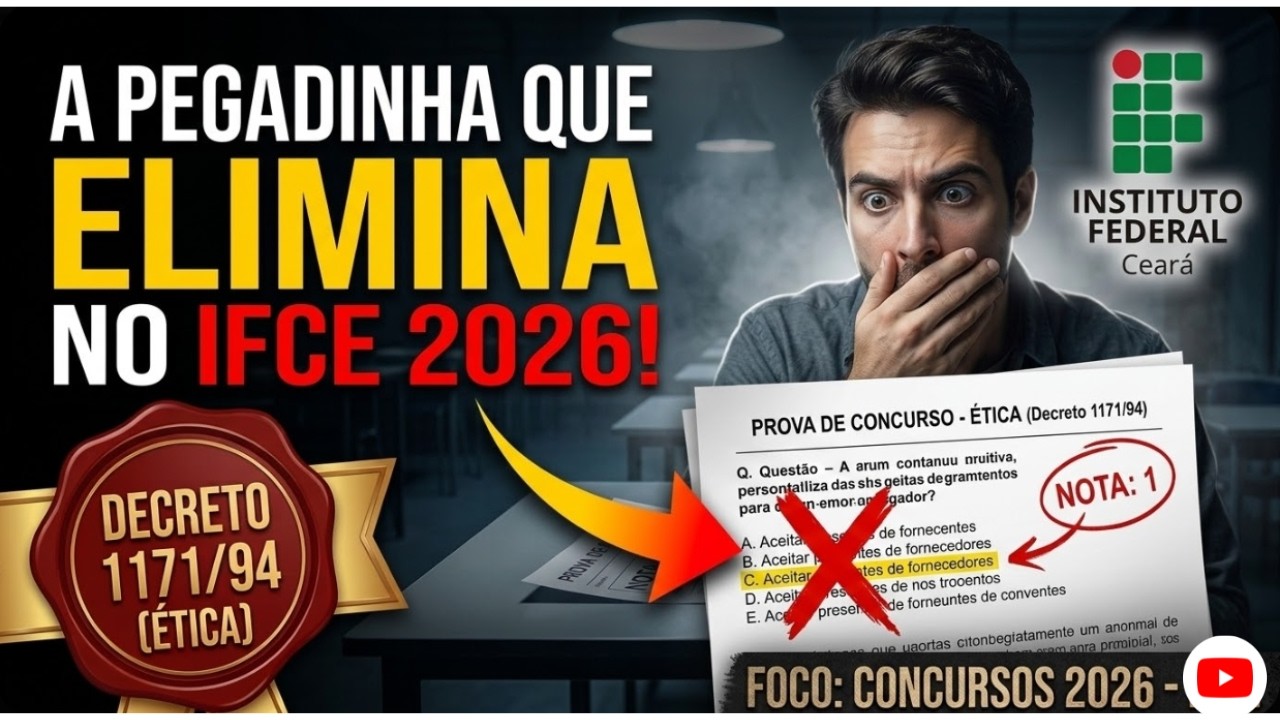 Decreto 1.171/94 Esquematizado: Código de Ética do Servidor Público Para concurso[Resumo Completo]