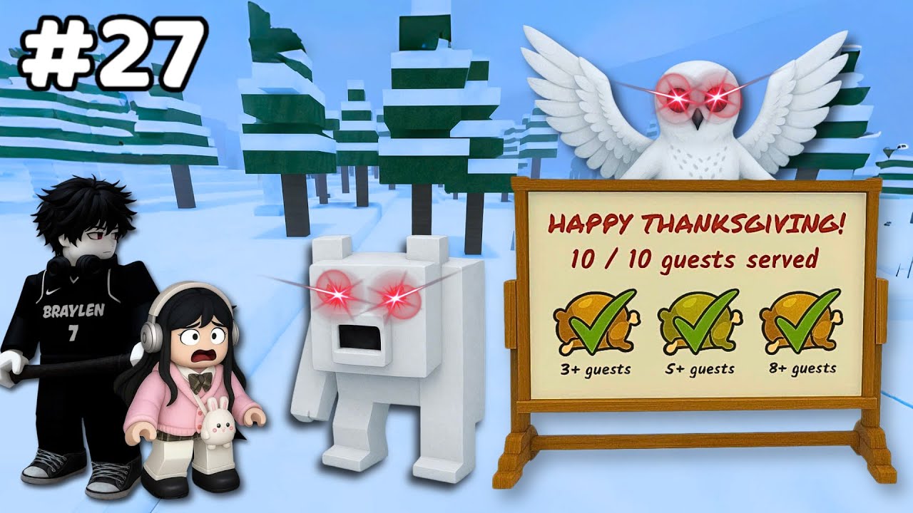 BEDY VÀ MEO CHINH PHỤC 10 MÓN ĂN PHÁ ĐẢO TẤT CẢ BOSS MAP CÚ BĂNG CỰC KHÓ 99 ĐÊM TRONG RỪNG | ROBLOX