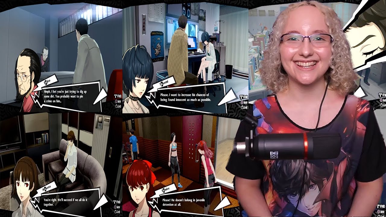 Persona 5 Royal Confidants Help Release Joker From Jail Reaction