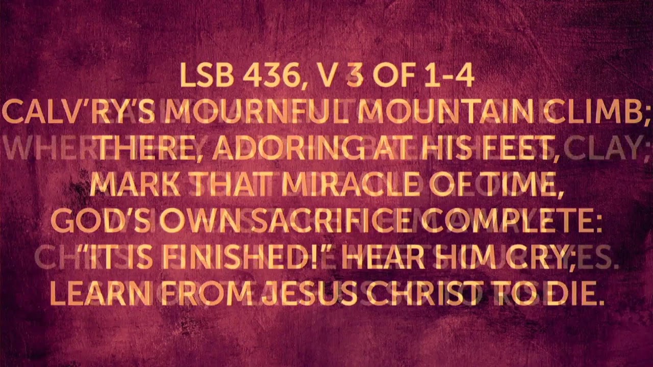 Traditional Lutheran Service Online