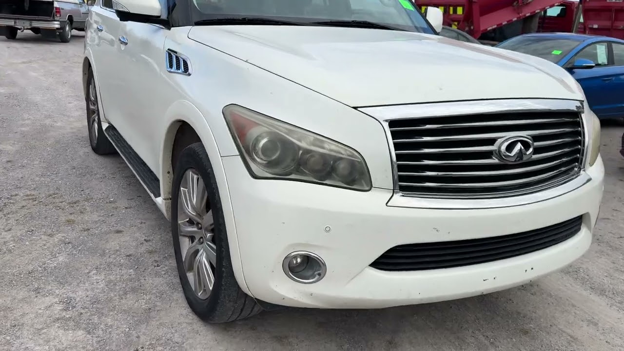 2012 Infinity QX56 SUV walk around 