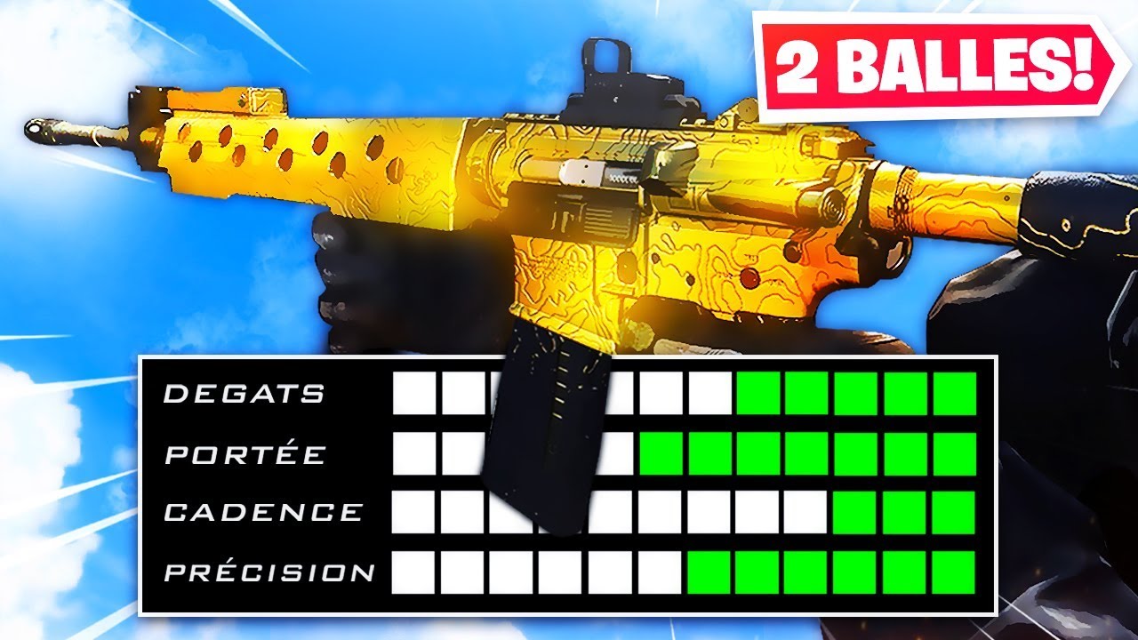 2 BALLES POUR TUER... la classe M4A1 #1 sur Warzone !