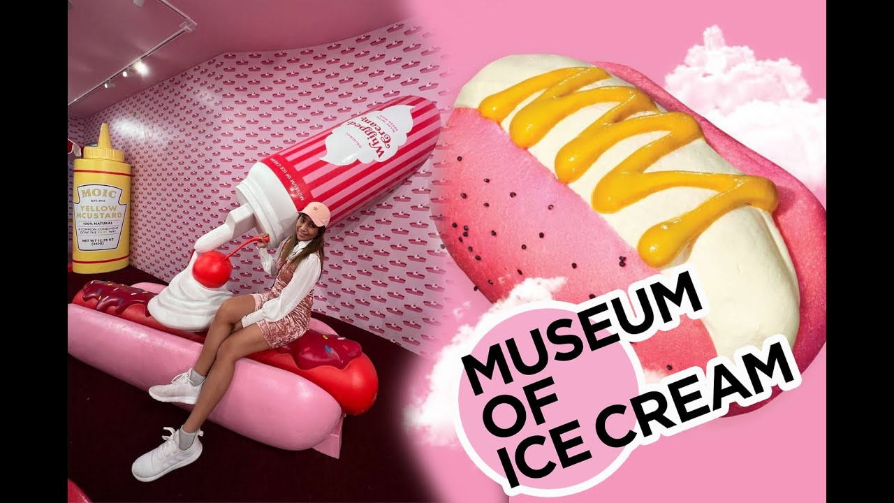 Museum of Ice cream Chicago (tried the hotdog ice cream)