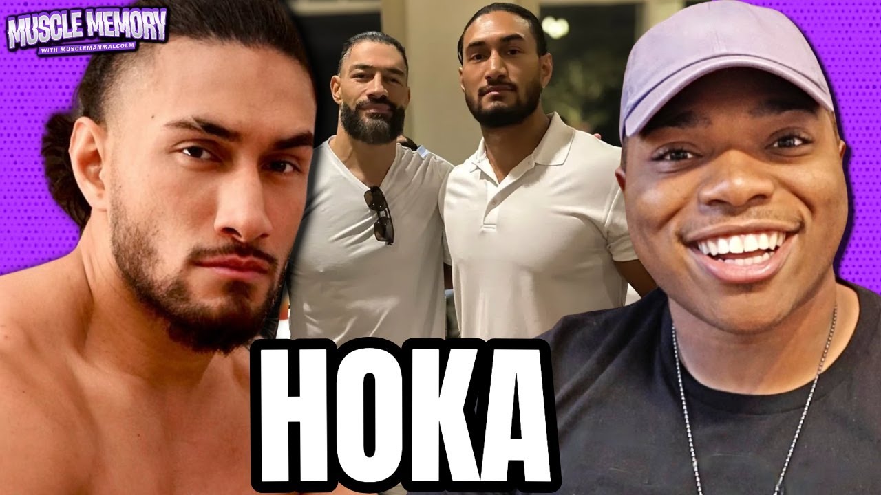 HOKA On Roman Reigns Comparisons, First Championship, WWE, & Booker T Endorsement | Muscle Memory