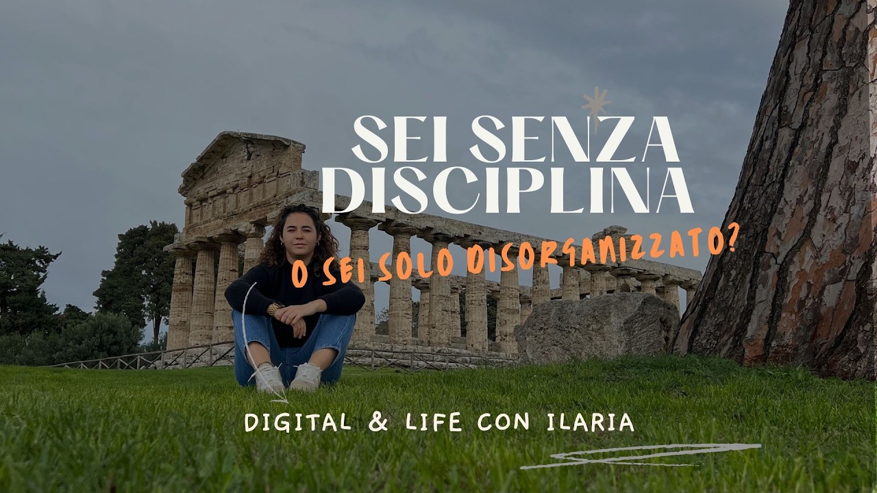 Inizi una cosa e non riesci mai a portarla a termine