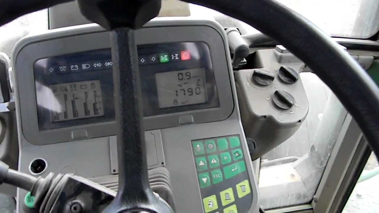 How to drive a Fendt with  FAE Shredding