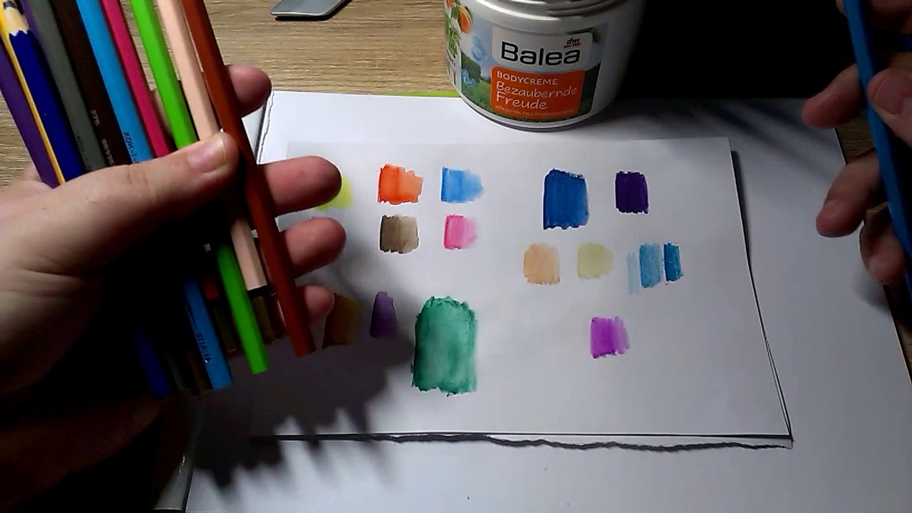 Česká akvarelová klasika, pastelky Mondeluz
