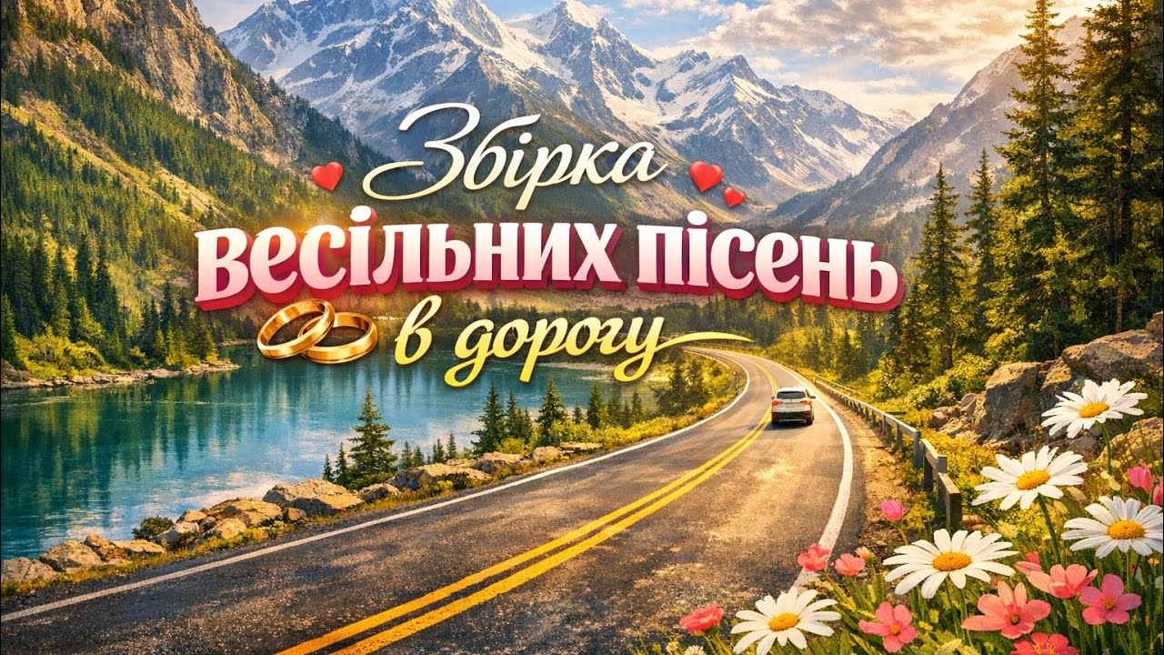 Українські весільні пісні в дорогу 2026 — Найкраща музична збірка | Tmusic