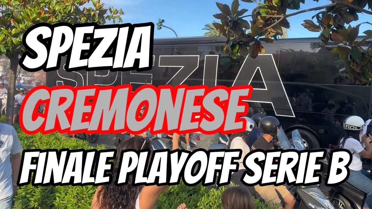 SPEZIA Cremonese finale PLAYOFF dalla curva FERROVIA #spezia #cremonese #serieb #finals #playoffs