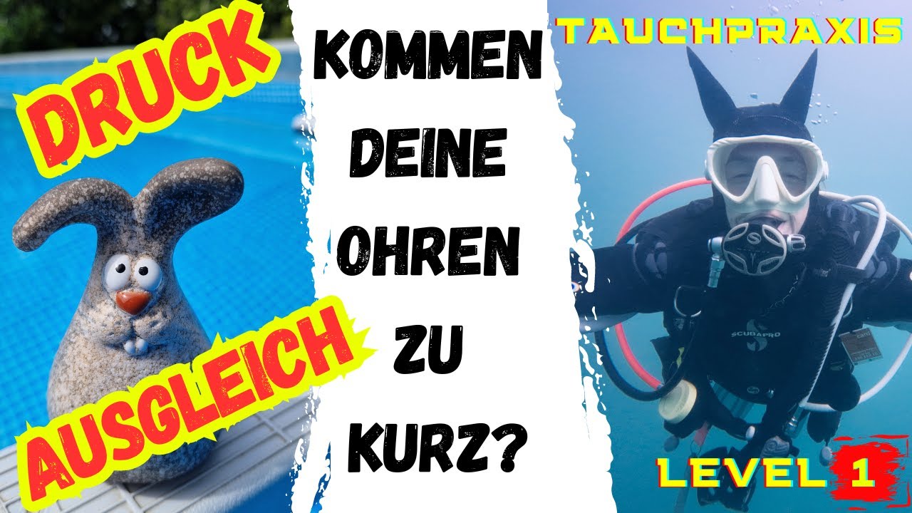 Druckausgleich - kommen Deine Ohren zu kurz ?
