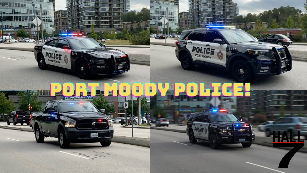 Port Moody Police Department Responding x4