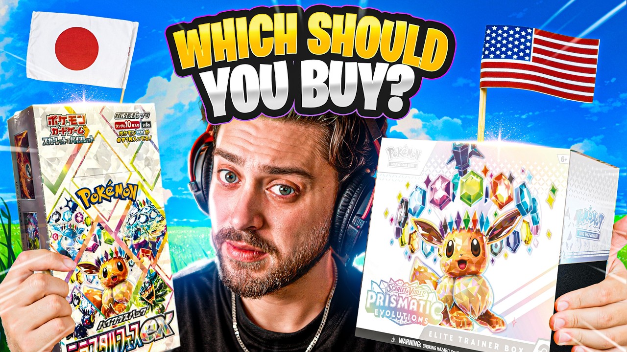 Are Japanese Pokemon Packs Better Than English? - Prismatic Evolutions