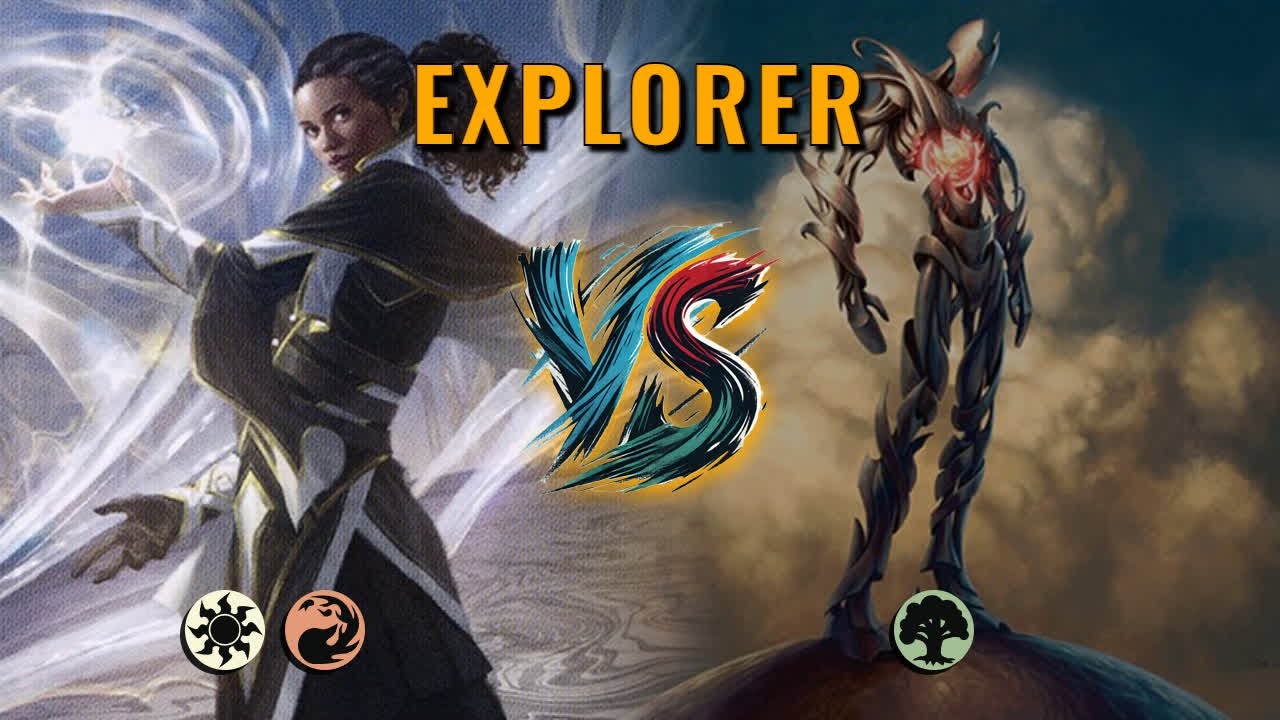 MTG Explorer - Boros Aggro by Khat VS Mono Green Midrange by Delintor