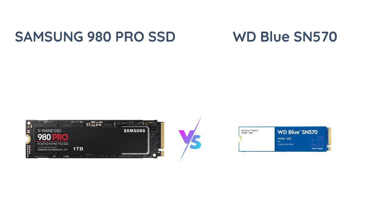 Samsung 980 PRO SSD vs. WD Blue SN570: Which is the Best for Gaming?