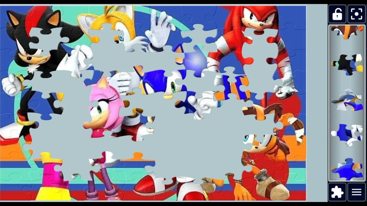 Sonic & Crew Showdown #Sonic #Game #Characters jigsaw puzzle 🧩 ✨ 🚀🎮 @puzzlemaster1034