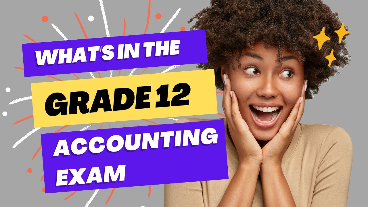 Grade 12 Accounting - Company Ledger Accounts Exam Question