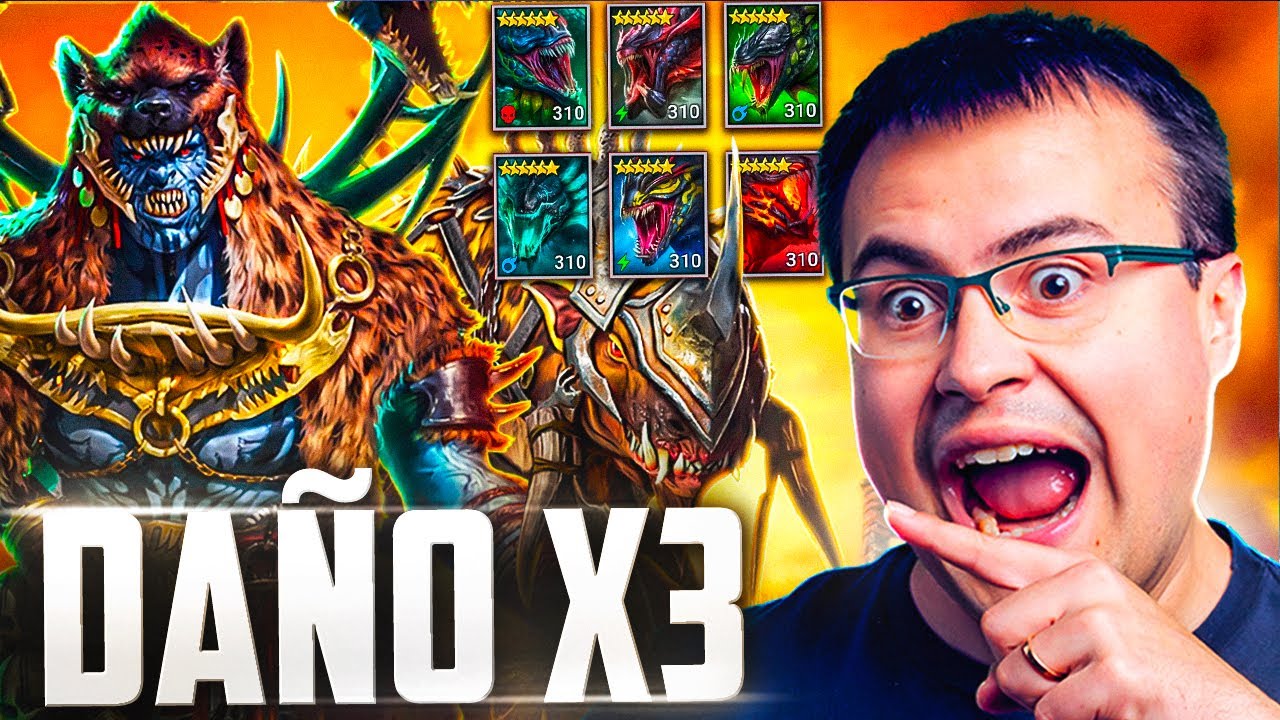 TRIPLICO mi Daño en Hidra!! Perro Shy'ek con Jefe de la Manada 💥 Raid: Shadow Legends