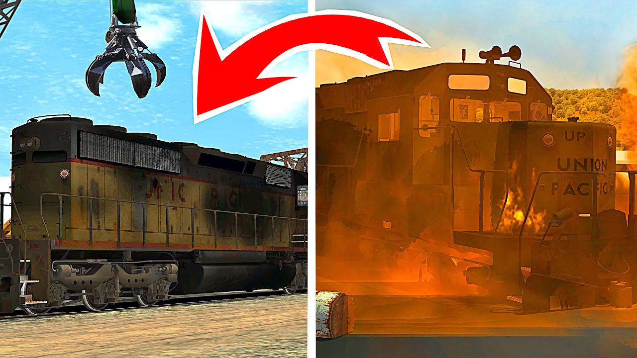 The Poor sd40 Fugitive! and his Sad End😥