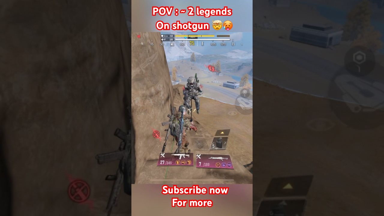 120fps vs 60fps 😱🤯#codm #shorts #callofduty #codmobile