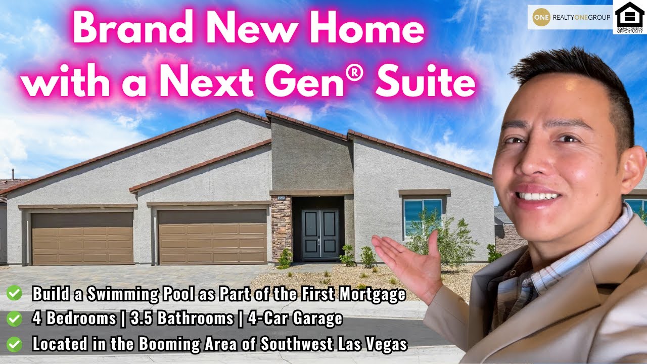 Southwest Las Vegas Brand New Home | Eleanor NextGen | The Henry by Lennar
