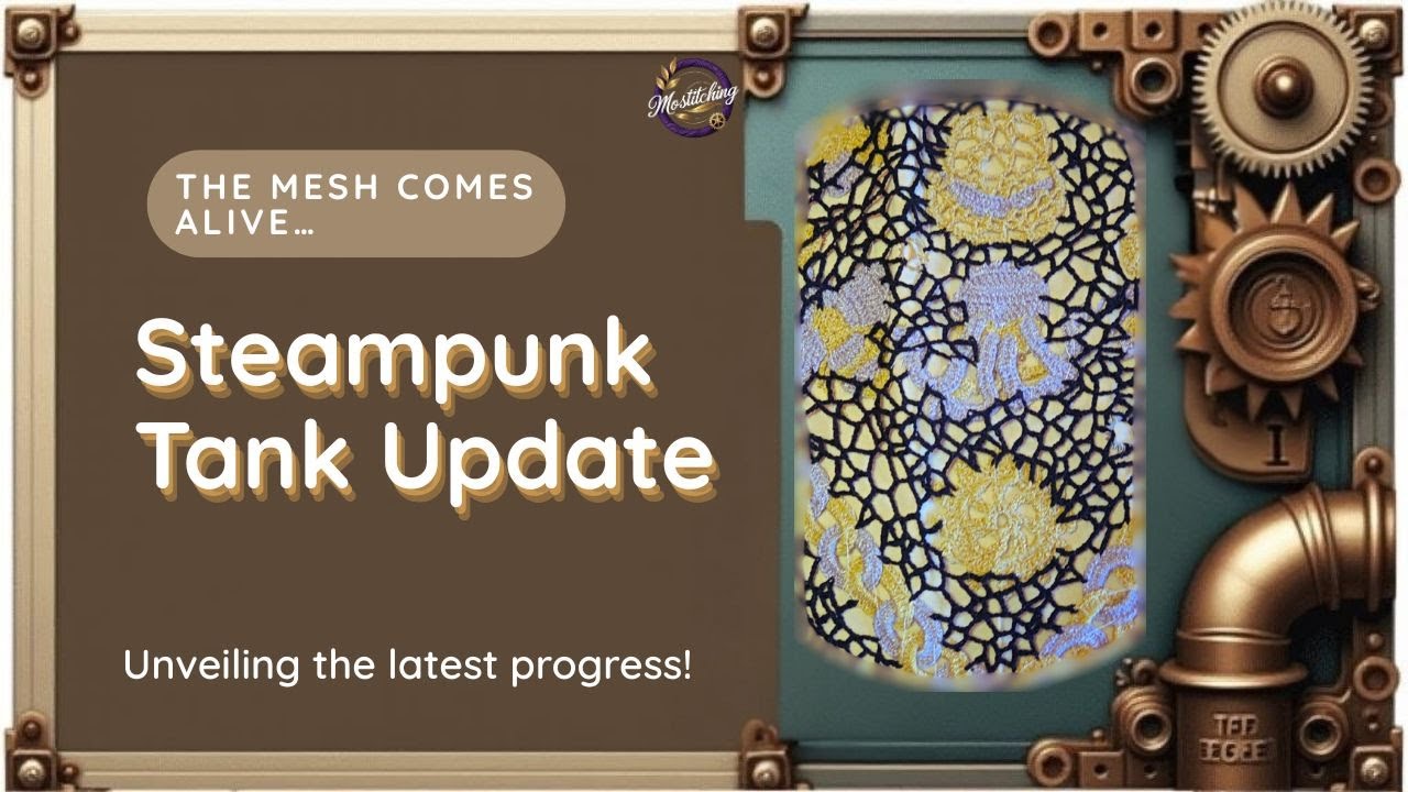 Crochet Steampunk Tank Top | Progress Update (Almost There!)