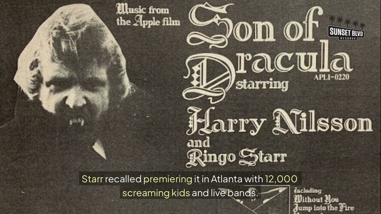 A Beatle, Dracula and a Disaster of a Movie! Ringo & Harry Nilsson Star In 