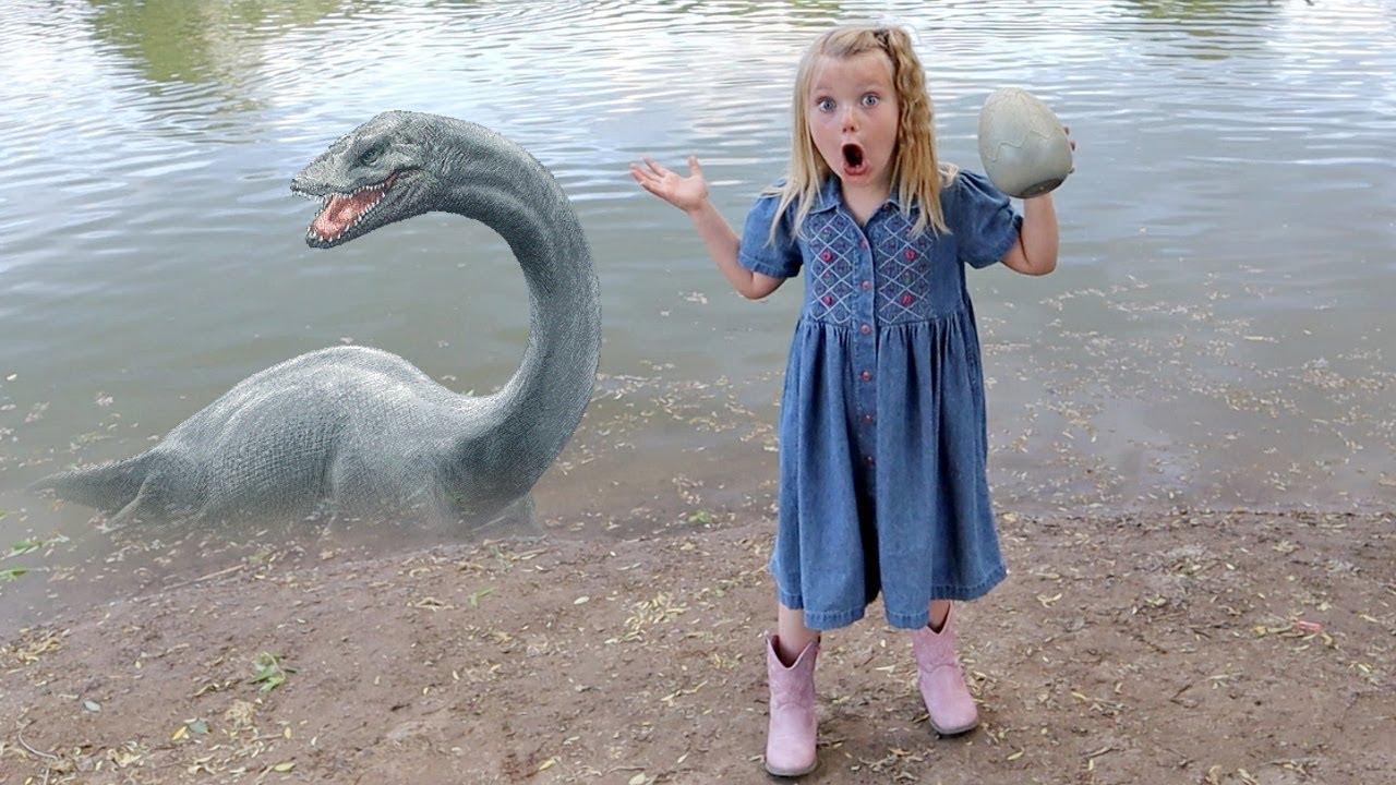 We Found a HUGE Monster Egg at a Pond!